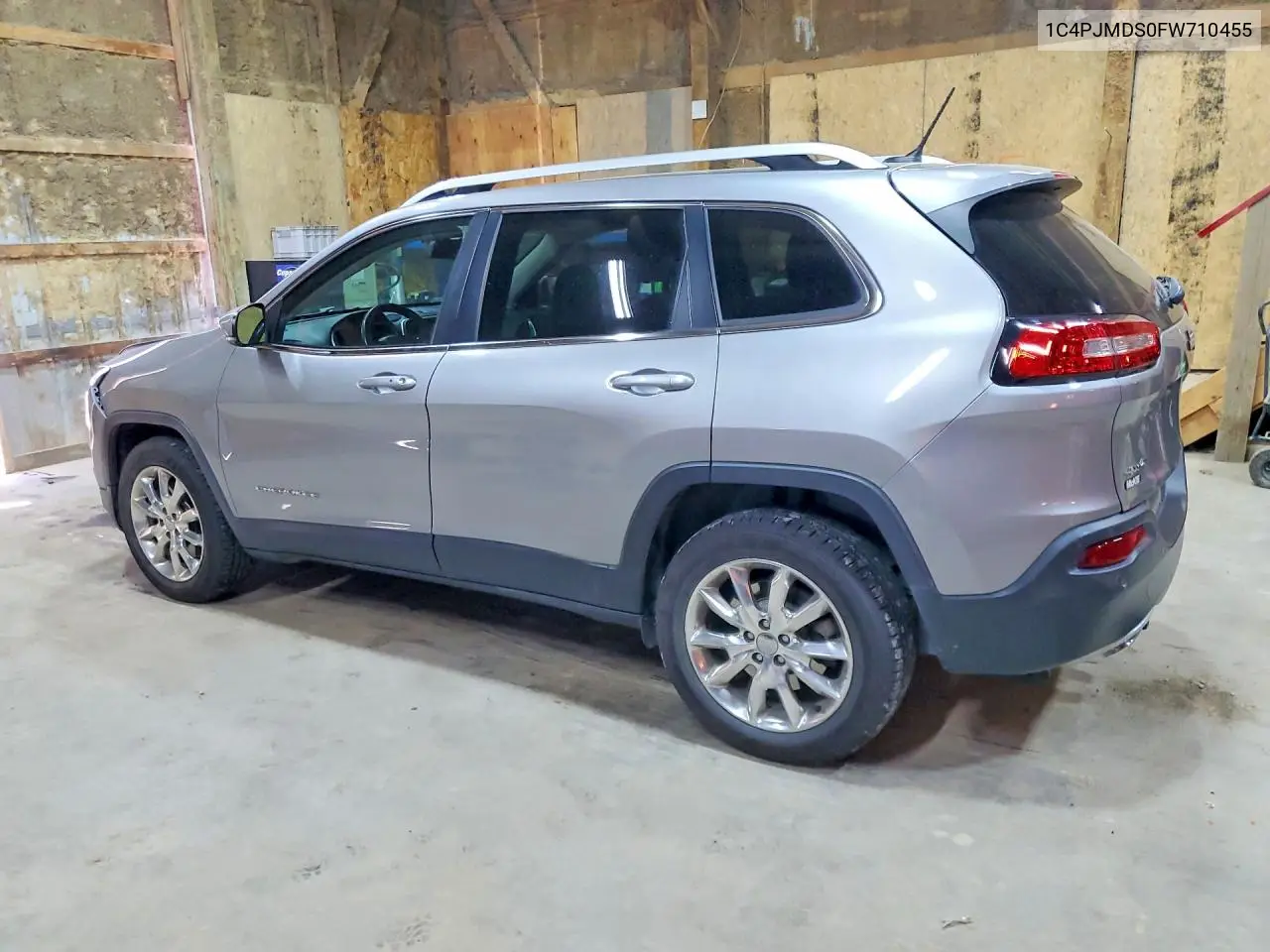 2015 Jeep Cherokee Limited VIN: 1C4PJMDS0FW710455 Lot: 61224566