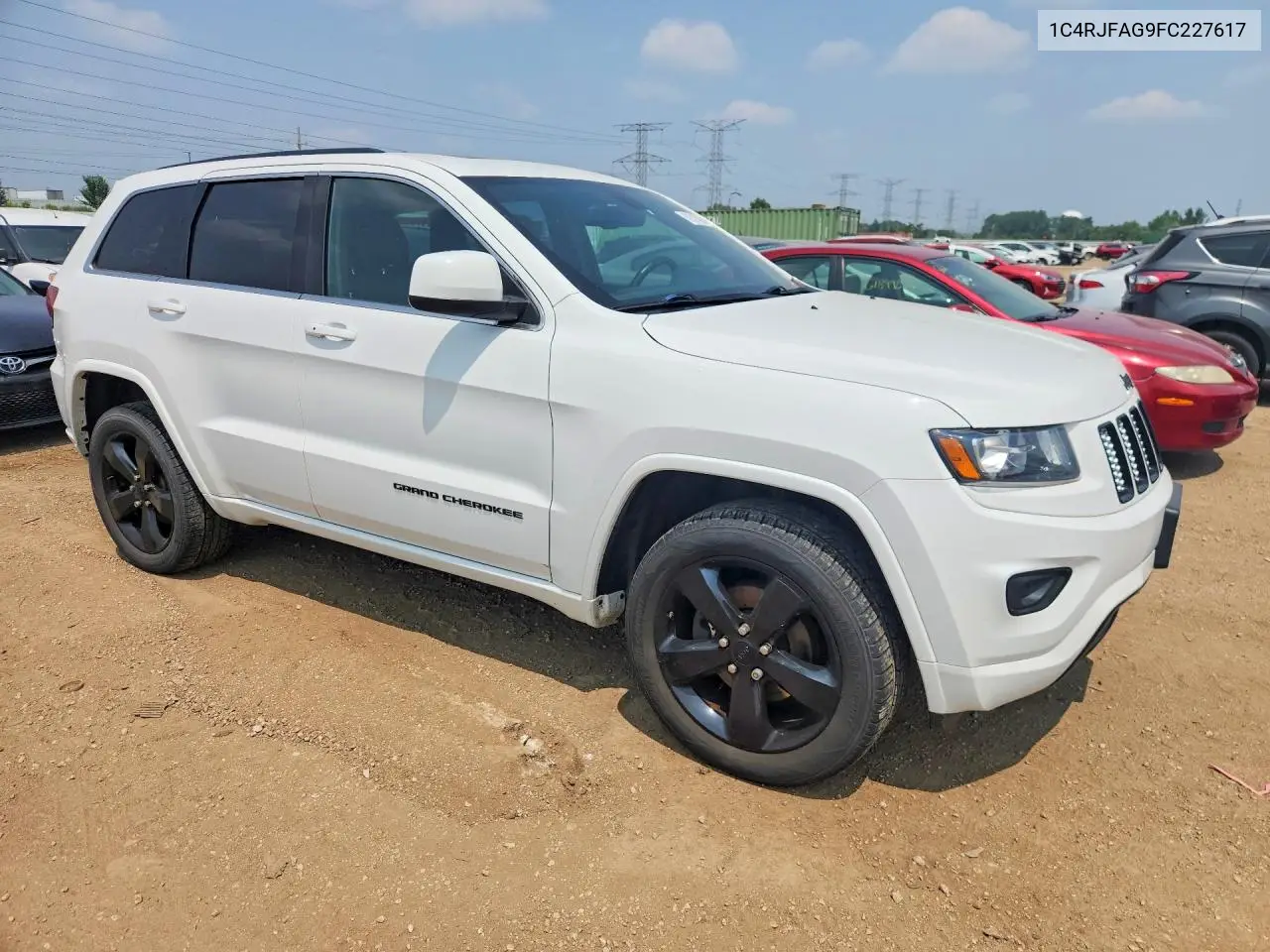 2015 Jeep Grand Cherokee Laredo VIN: 1C4RJFAG9FC227617 Lot: 61511506