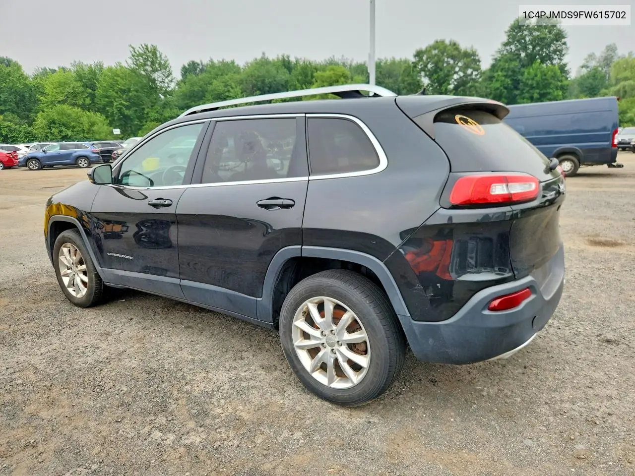 2015 Jeep Cherokee Limited VIN: 1C4PJMDS9FW615702 Lot: 61550066