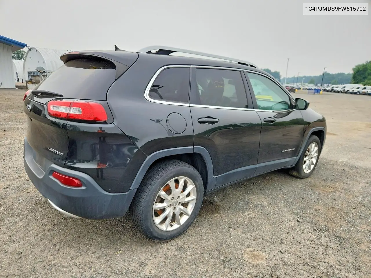 2015 Jeep Cherokee Limited VIN: 1C4PJMDS9FW615702 Lot: 61550066