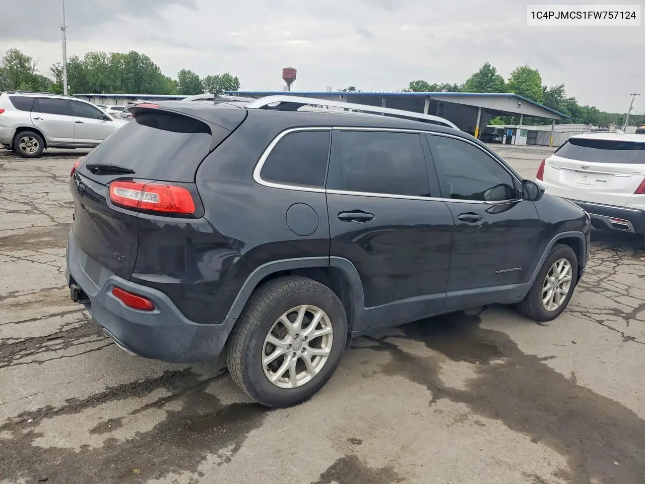 2015 Jeep Cherokee Latitude VIN: 1C4PJMCS1FW757124 Lot: 61631416