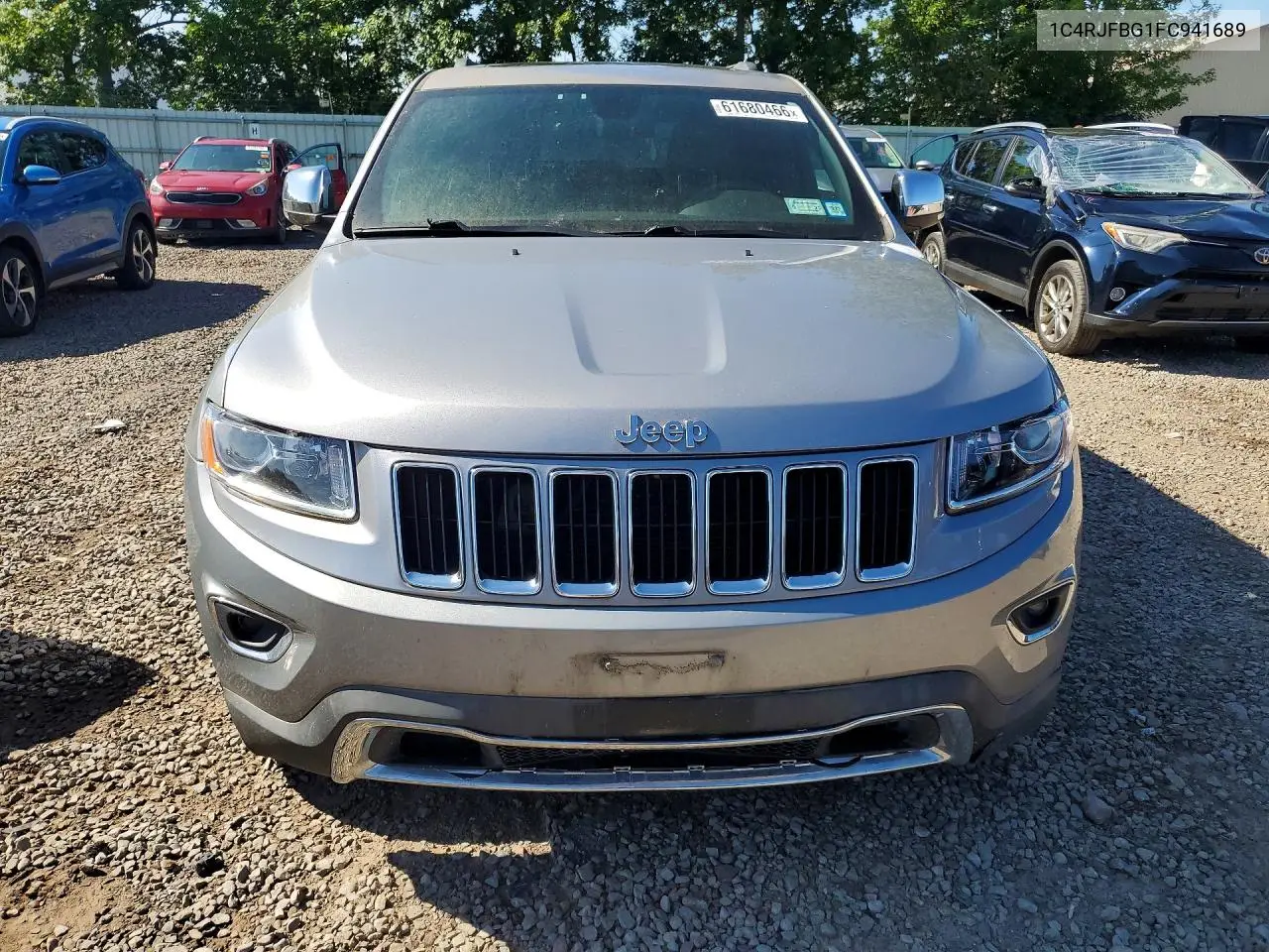 2015 Jeep Grand Cherokee Limited VIN: 1C4RJFBG1FC941689 Lot: 61680466