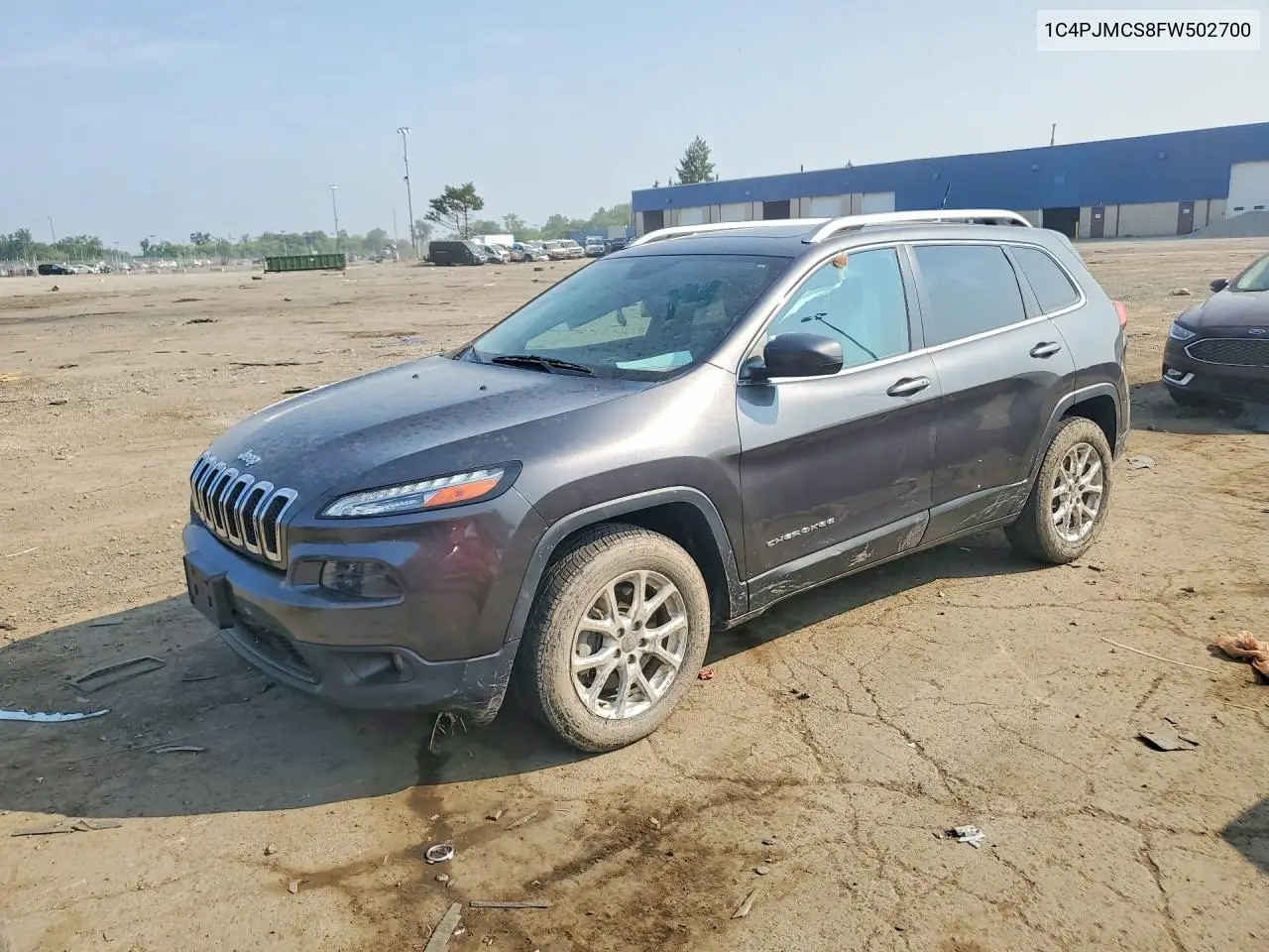 2015 Jeep Cherokee Latitude VIN: 1C4PJMCS8FW502700 Lot: 61797216