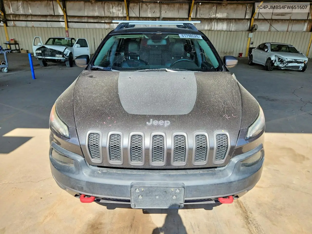 2015 Jeep Cherokee Trailhawk VIN: 1C4PJMBS4FW651607 Lot: 61798526