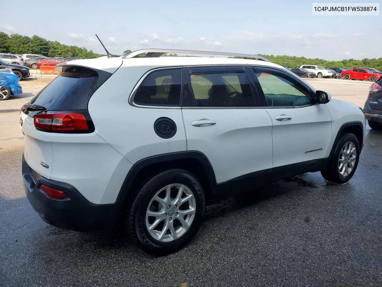 2015 Jeep Cherokee Latitude VIN: 1C4PJMCB1FW538874 Lot: 61875596