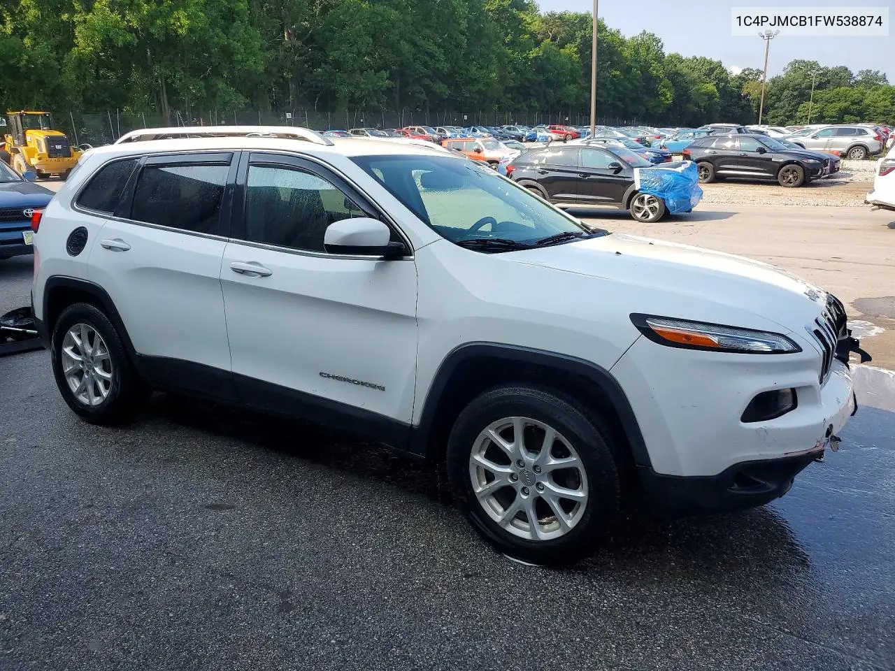 2015 Jeep Cherokee Latitude VIN: 1C4PJMCB1FW538874 Lot: 61875596
