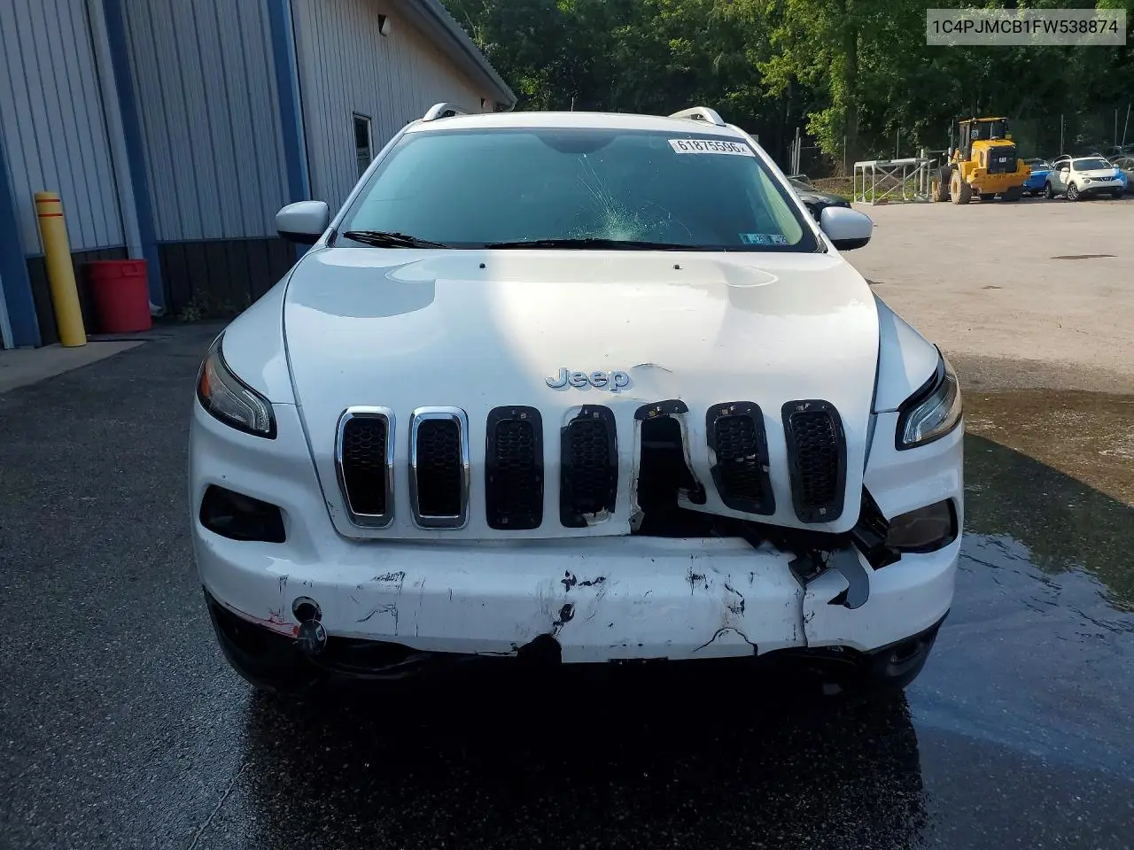 2015 Jeep Cherokee Latitude VIN: 1C4PJMCB1FW538874 Lot: 61875596