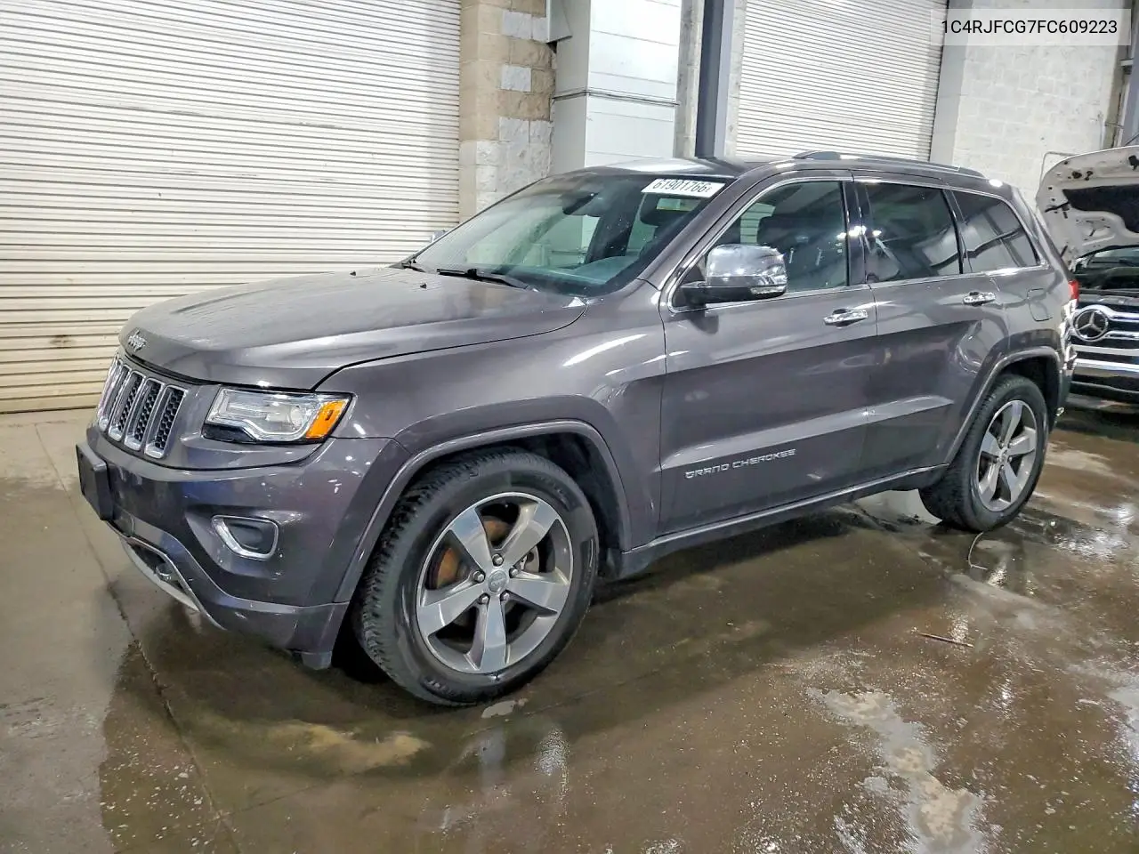 2015 Jeep Grand Cherokee Overland VIN: 1C4RJFCG7FC609223 Lot: 61901766