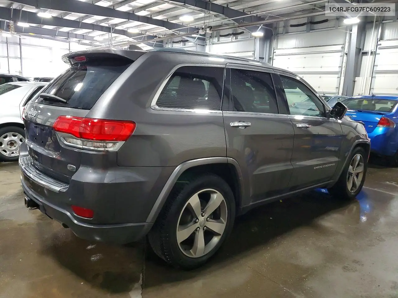 2015 Jeep Grand Cherokee Overland VIN: 1C4RJFCG7FC609223 Lot: 61901766