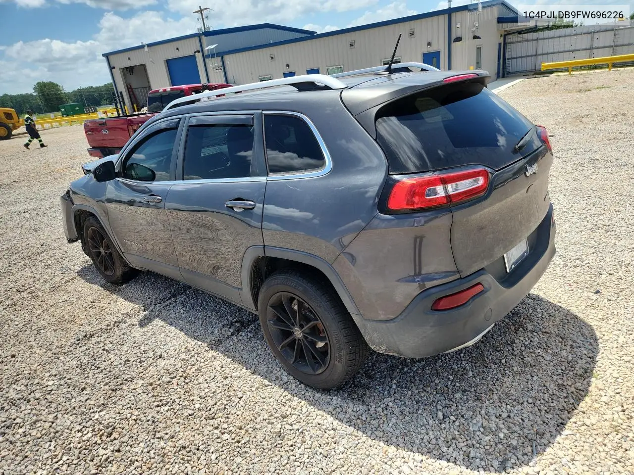 2015 Jeep Cherokee Limited VIN: 1C4PJLDB9FW696226 Lot: 61973746