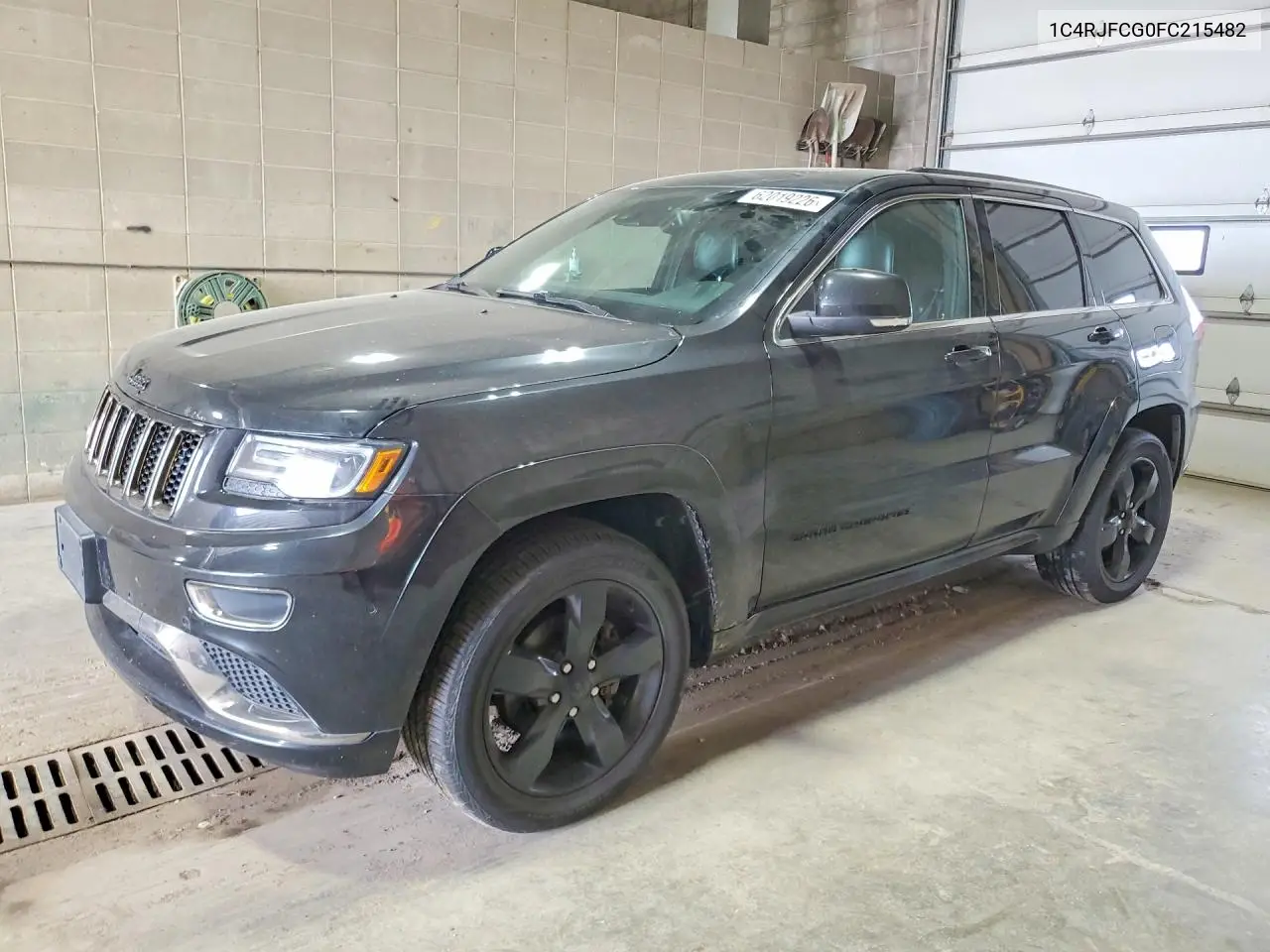 2015 Jeep Grand Cherokee Overland VIN: 1C4RJFCG0FC215482 Lot: 62019226