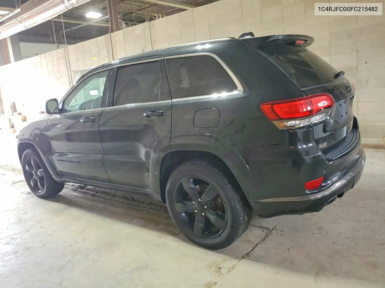 2015 Jeep Grand Cherokee Overland VIN: 1C4RJFCG0FC215482 Lot: 62019226