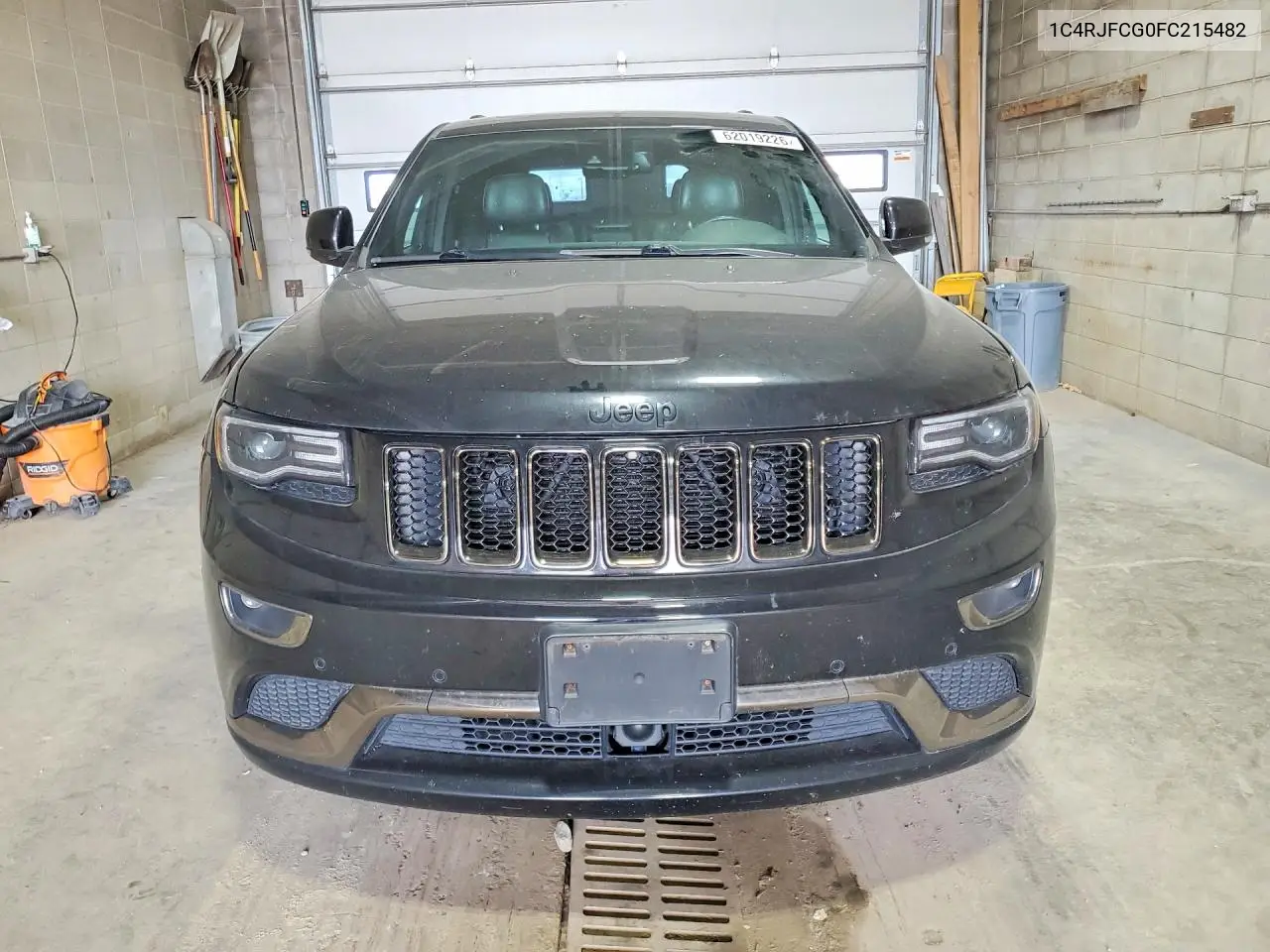 2015 Jeep Grand Cherokee Overland VIN: 1C4RJFCG0FC215482 Lot: 62019226