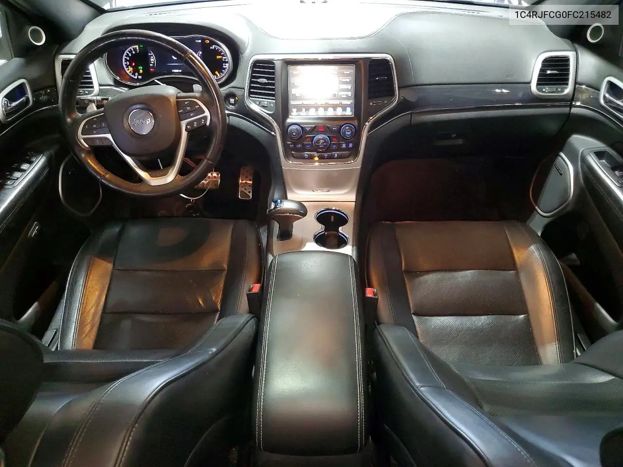 2015 Jeep Grand Cherokee Overland VIN: 1C4RJFCG0FC215482 Lot: 62019226