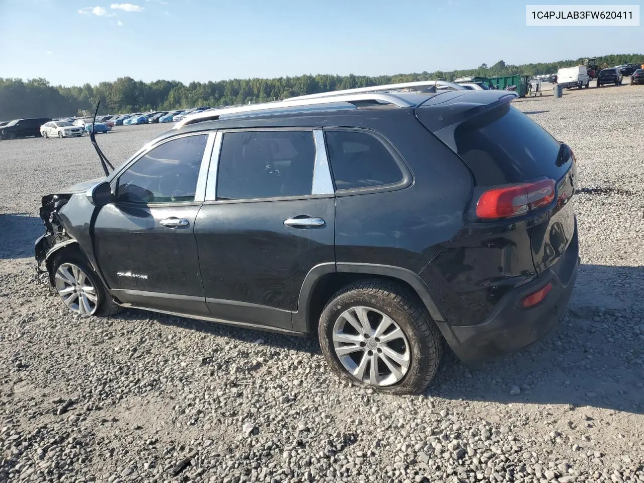 1C4PJLAB3FW620411 2015 Jeep Cherokee Sport