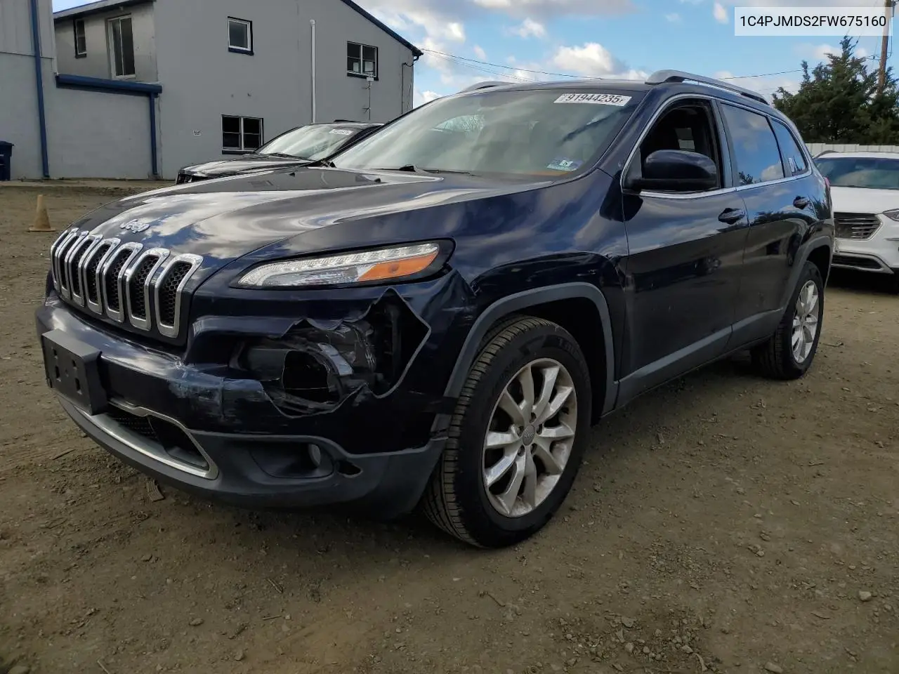 1C4PJMDSXFW650507 2015 Jeep Cherokee Limited