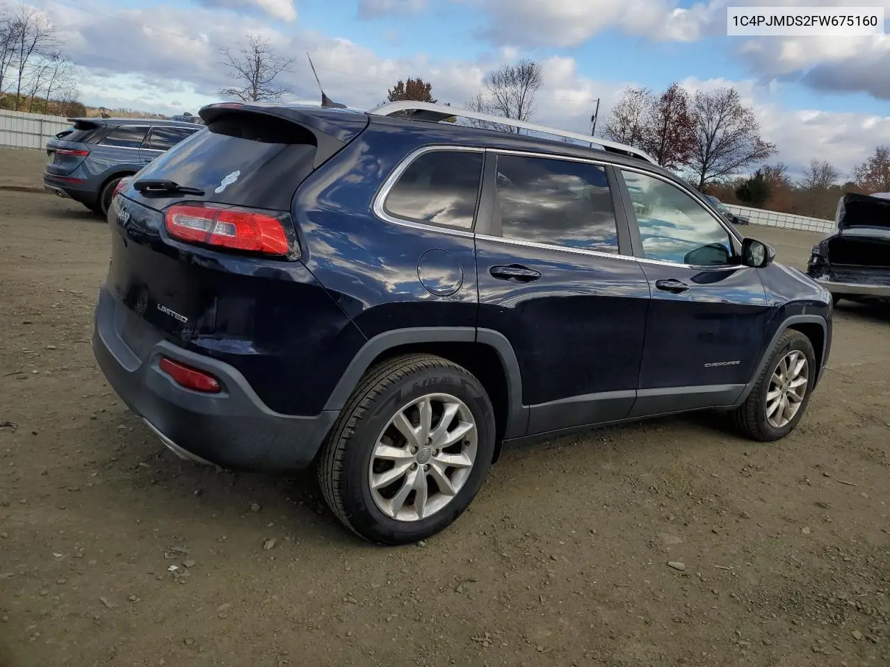 1C4PJMDSXFW650507 2015 Jeep Cherokee Limited