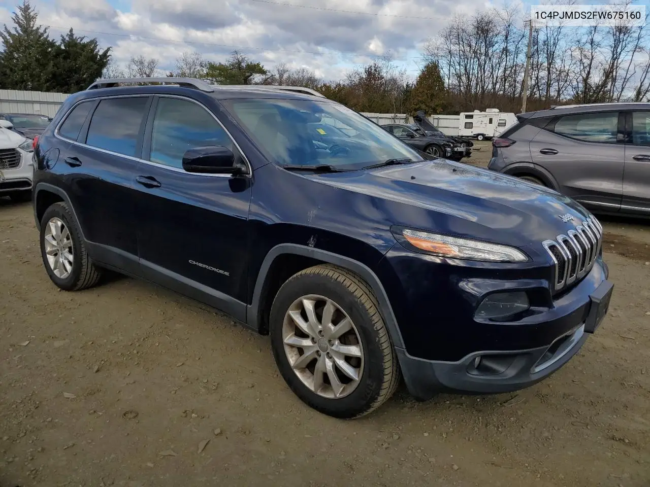 1C4PJMDSXFW650507 2015 Jeep Cherokee Limited