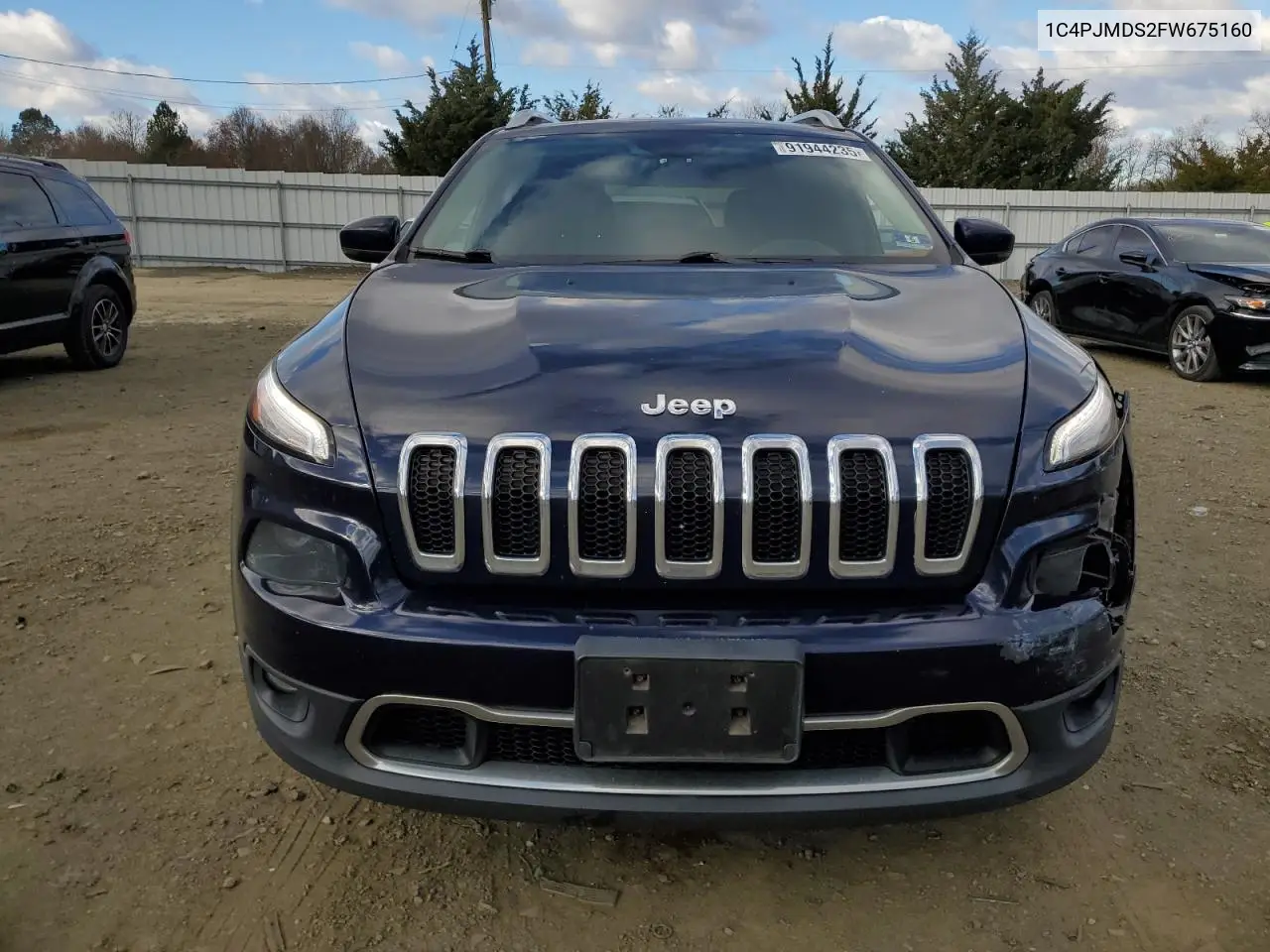 1C4PJMDSXFW650507 2015 Jeep Cherokee Limited