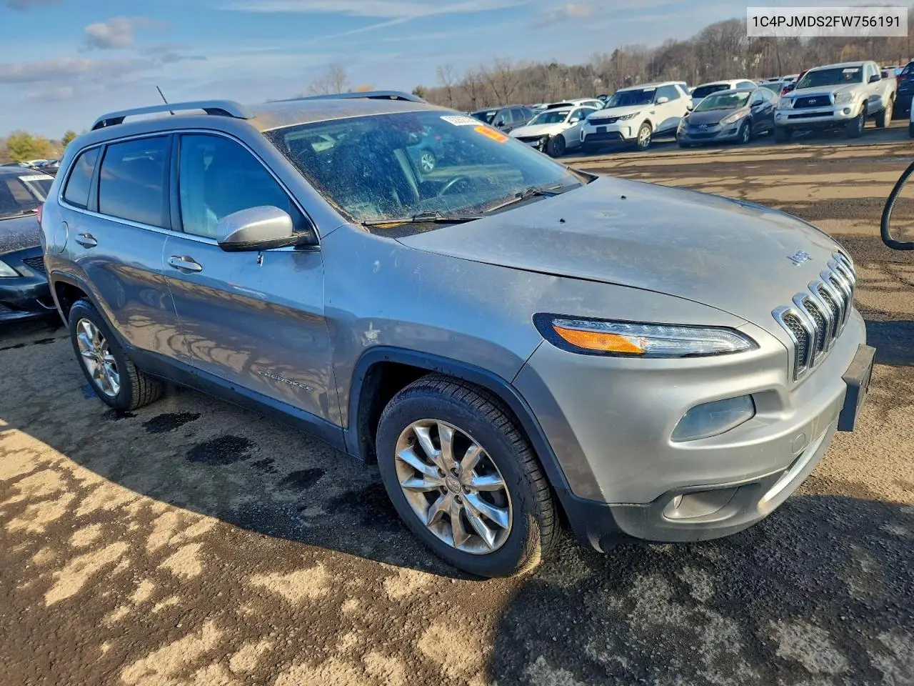 1C4PJMDS2FW756191 2015 Jeep Cherokee Limited