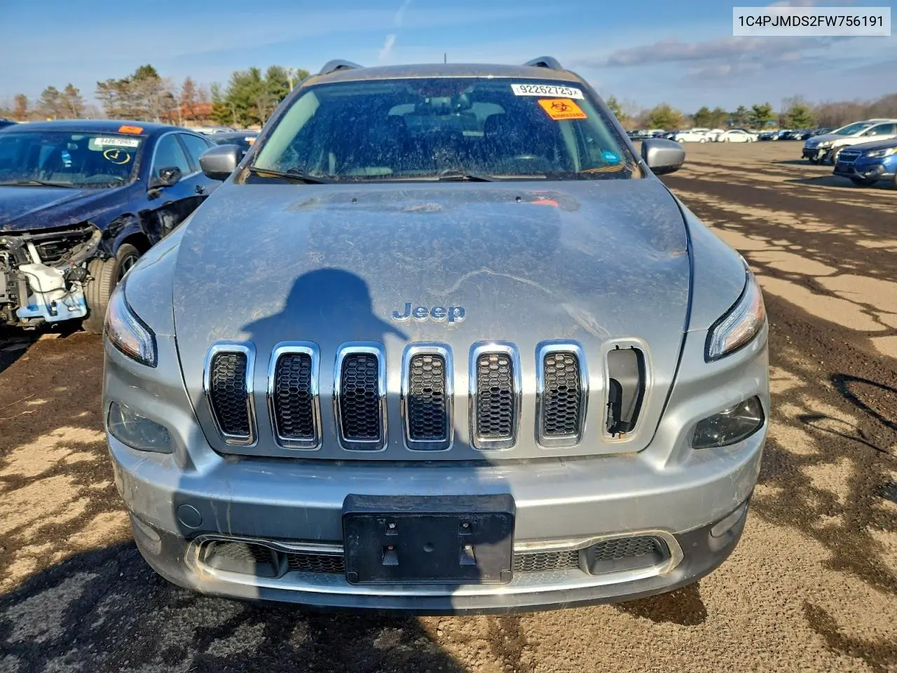 1C4PJMDS2FW756191 2015 Jeep Cherokee Limited