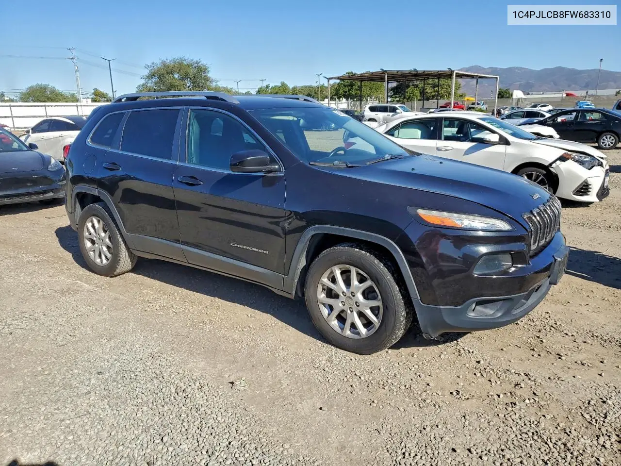 1C4PJLCB8FW683310 2015 Jeep Cherokee Latitude