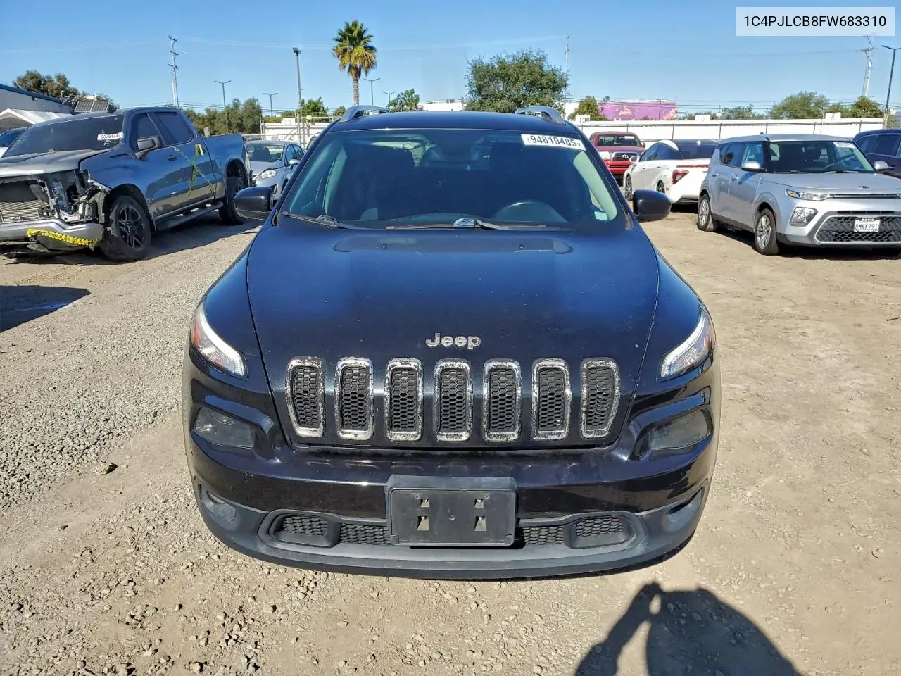 1C4PJLCB8FW683310 2015 Jeep Cherokee Latitude