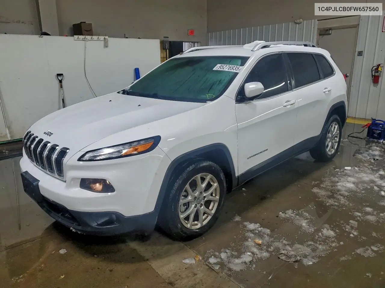 1C4PJLCB0FW657560 2015 Jeep Cherokee Latitude