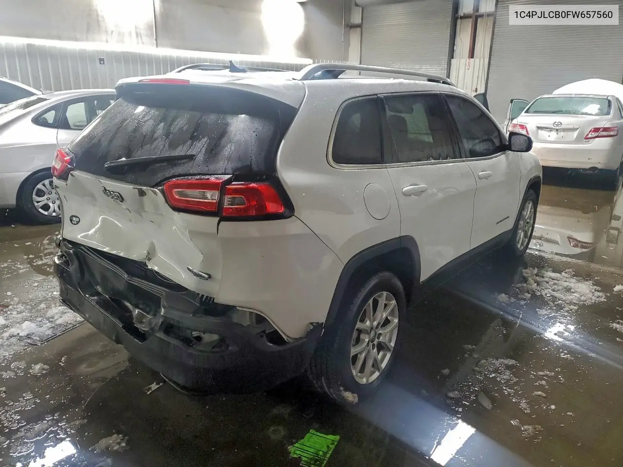 1C4PJLCB0FW657560 2015 Jeep Cherokee Latitude