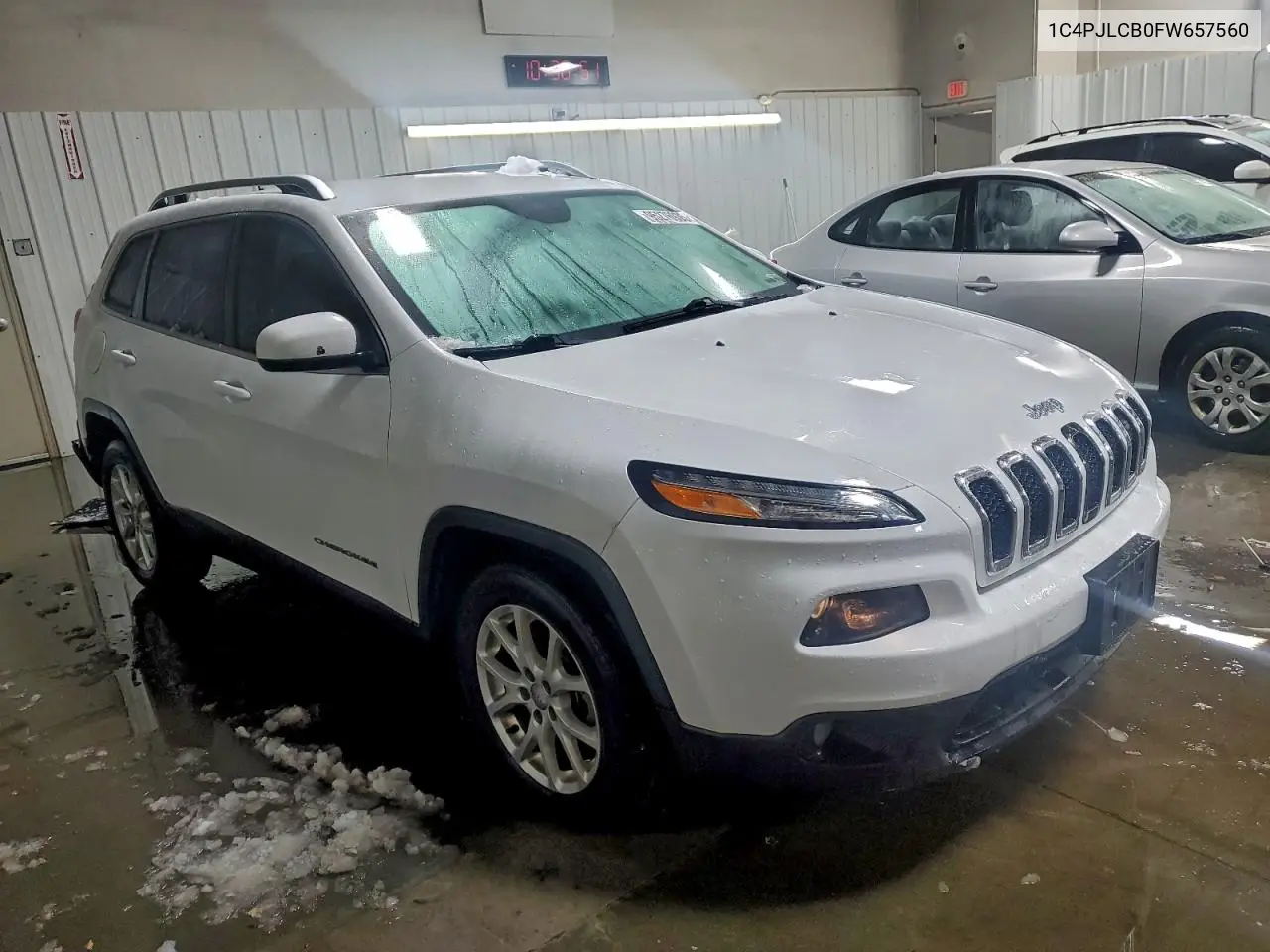 1C4PJLCB0FW657560 2015 Jeep Cherokee Latitude