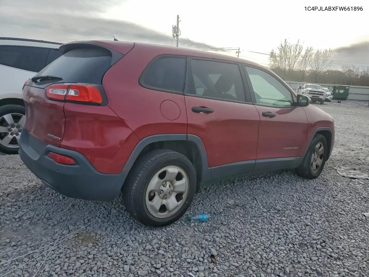 1C4PJLABXFW661896 2015 Jeep Cherokee Sport