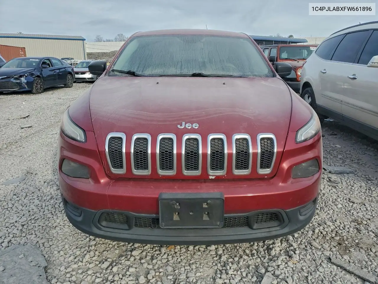 1C4PJLABXFW661896 2015 Jeep Cherokee Sport
