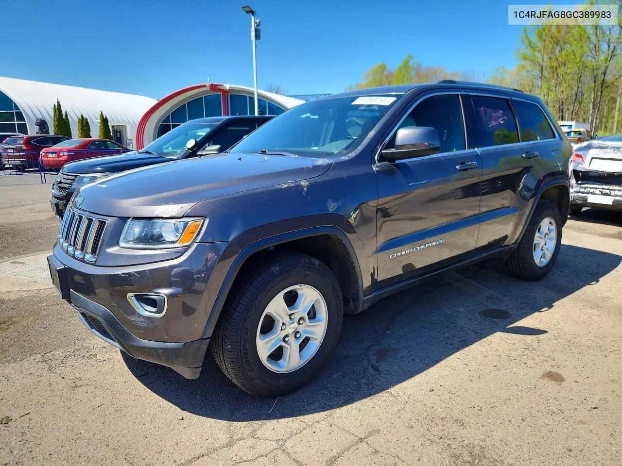2016 Jeep Grand Cherokee Laredo VIN: 1C4RJFAG8GC389983 Lot: 51068756