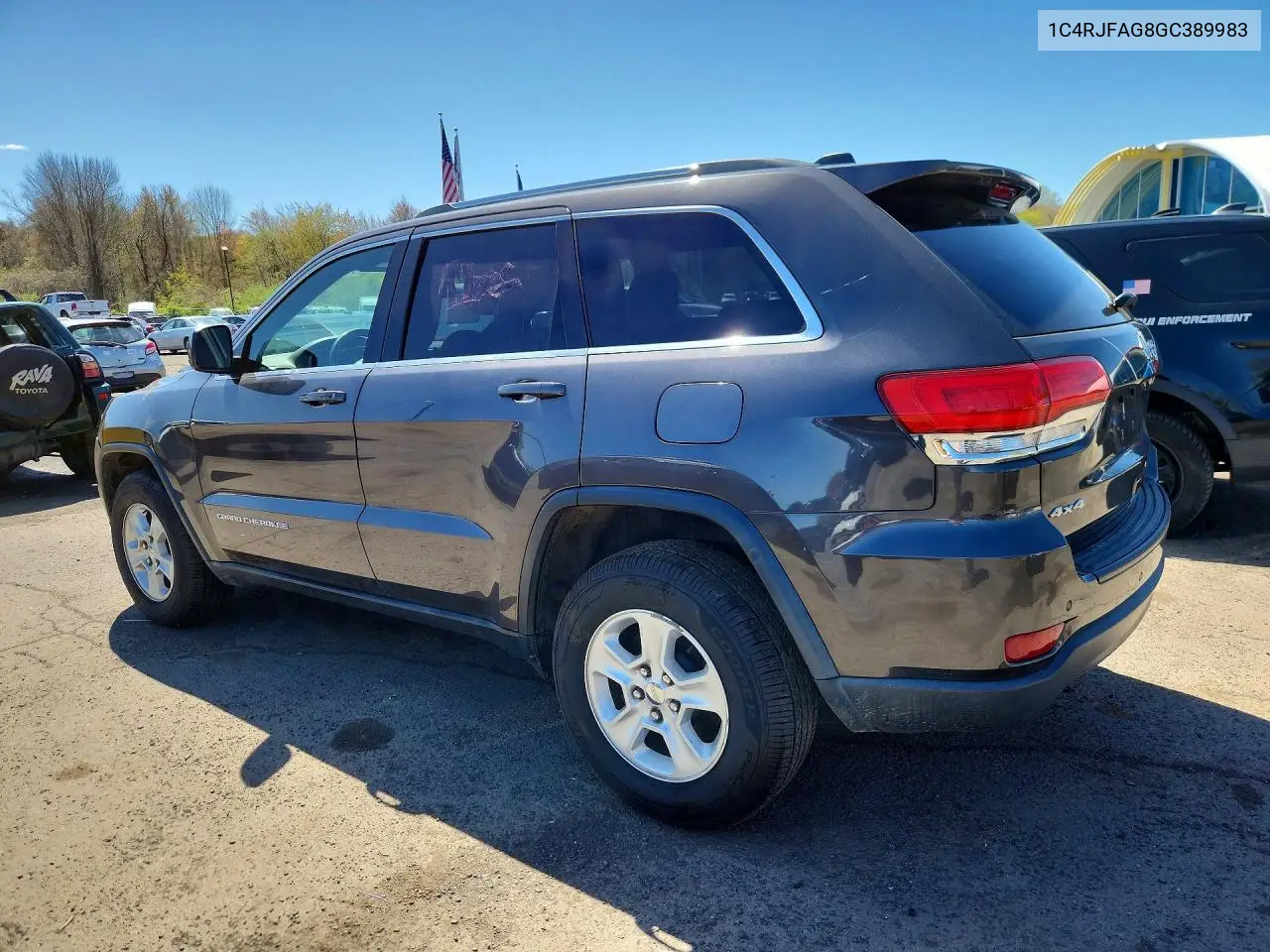 2016 Jeep Grand Cherokee Laredo VIN: 1C4RJFAG8GC389983 Lot: 51068756