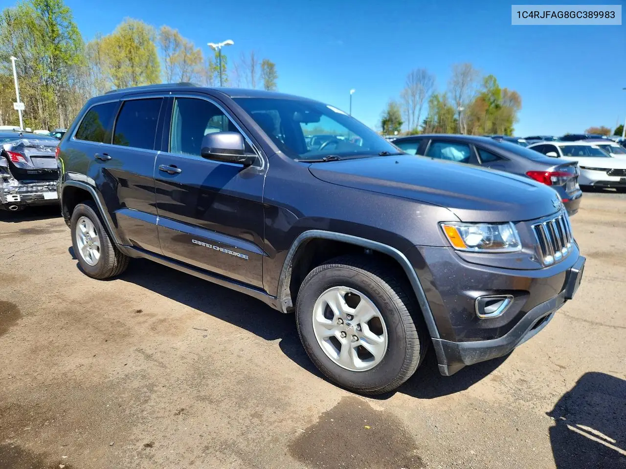 2016 Jeep Grand Cherokee Laredo VIN: 1C4RJFAG8GC389983 Lot: 51068756