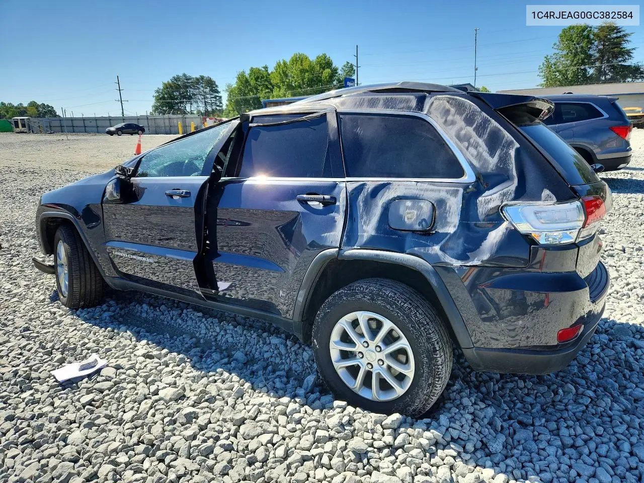 2016 Jeep Grand Cherokee Laredo VIN: 1C4RJEAG0GC382584 Lot: 55758176
