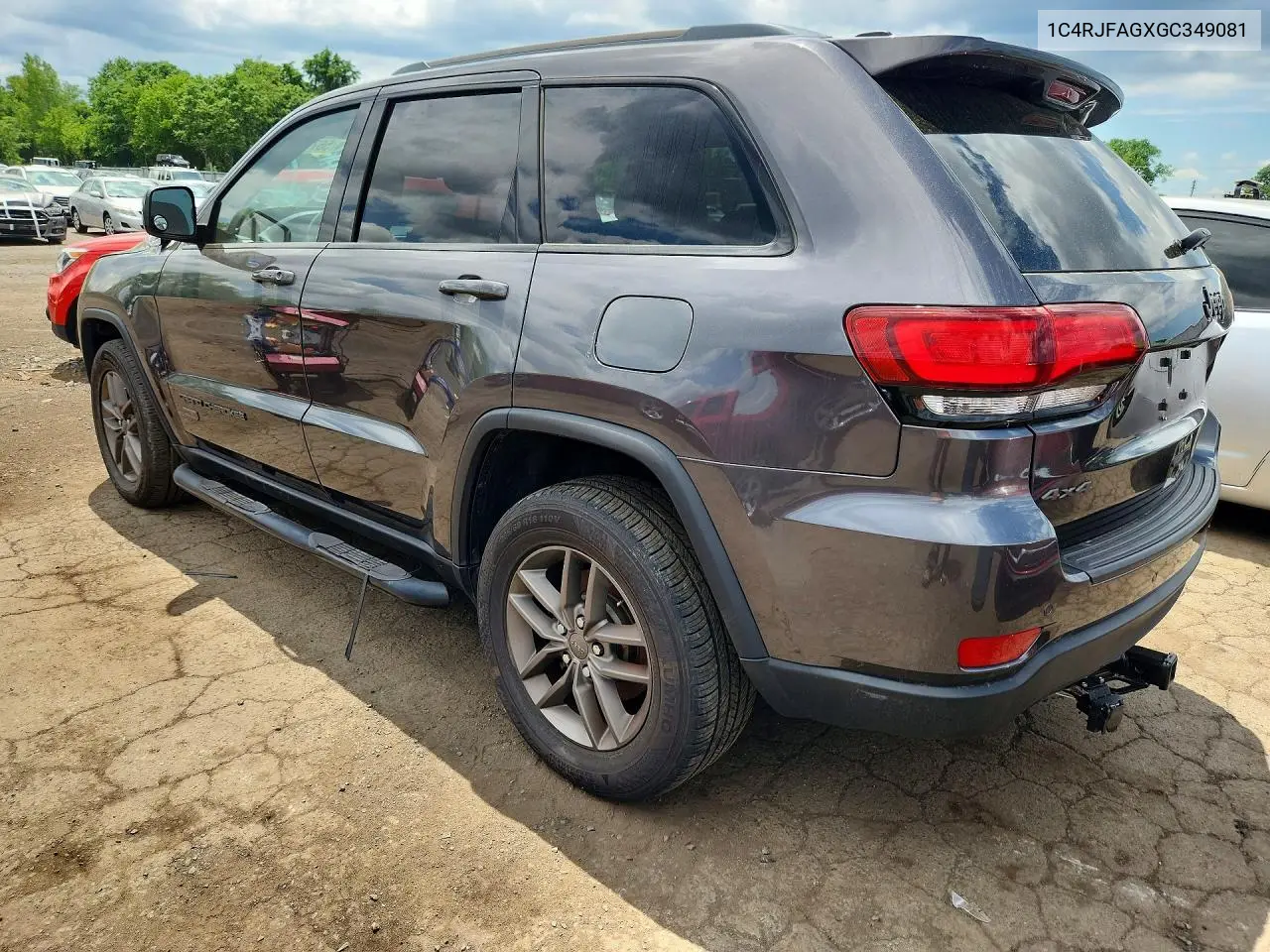 2016 Jeep Grand Cherokee Laredo VIN: 1C4RJFAGXGC349081 Lot: 56788586
