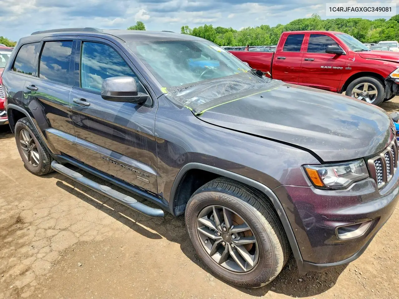 2016 Jeep Grand Cherokee Laredo VIN: 1C4RJFAGXGC349081 Lot: 56788586