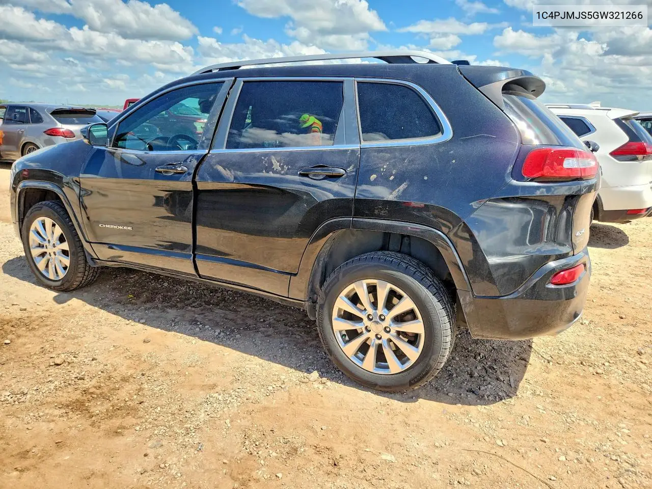 2016 Jeep Cherokee Overland VIN: 1C4PJMJS5GW321266 Lot: 57165666