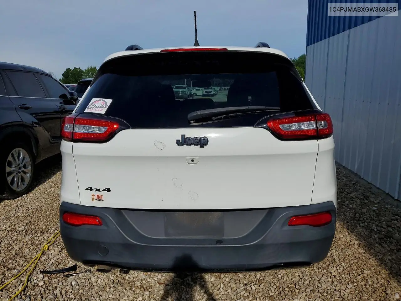 2016 Jeep Cherokee Sport VIN: 1C4PJMABXGW368485 Lot: 57652066