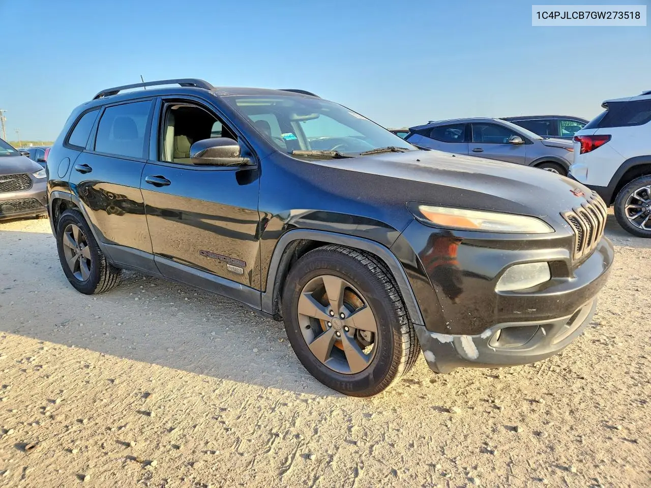 2016 Jeep Cherokee Latitude VIN: 1C4PJLCB7GW273518 Lot: 60089596
