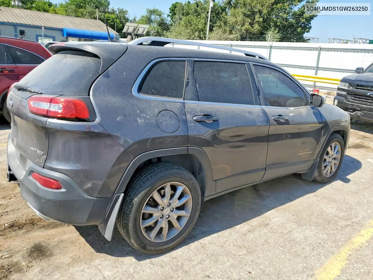 2016 Jeep Cherokee Limited VIN: 1C4PJMDS1GW263250 Lot: 60198276