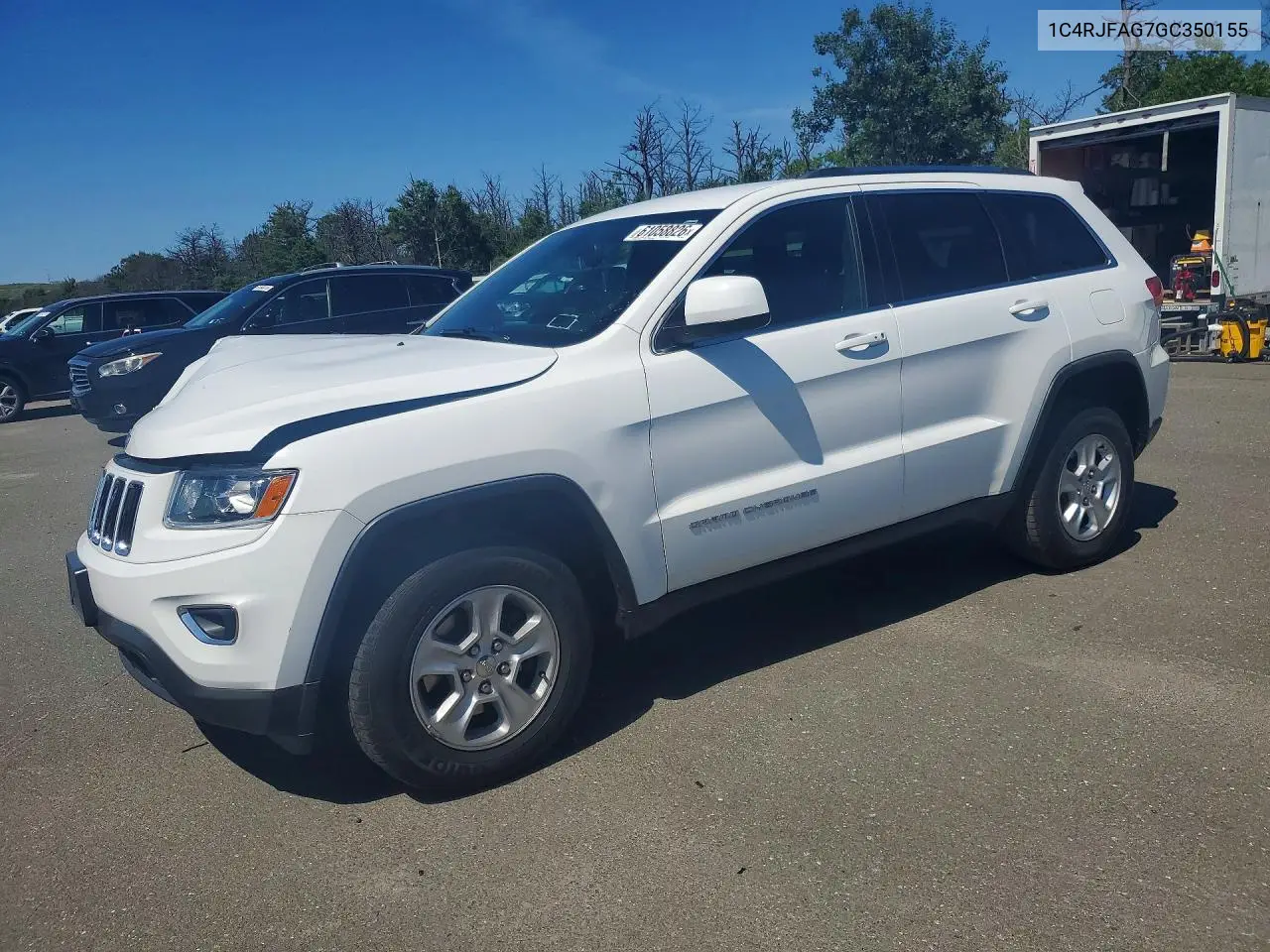 2016 Jeep Grand Cherokee Laredo VIN: 1C4RJFAG7GC350155 Lot: 61058826