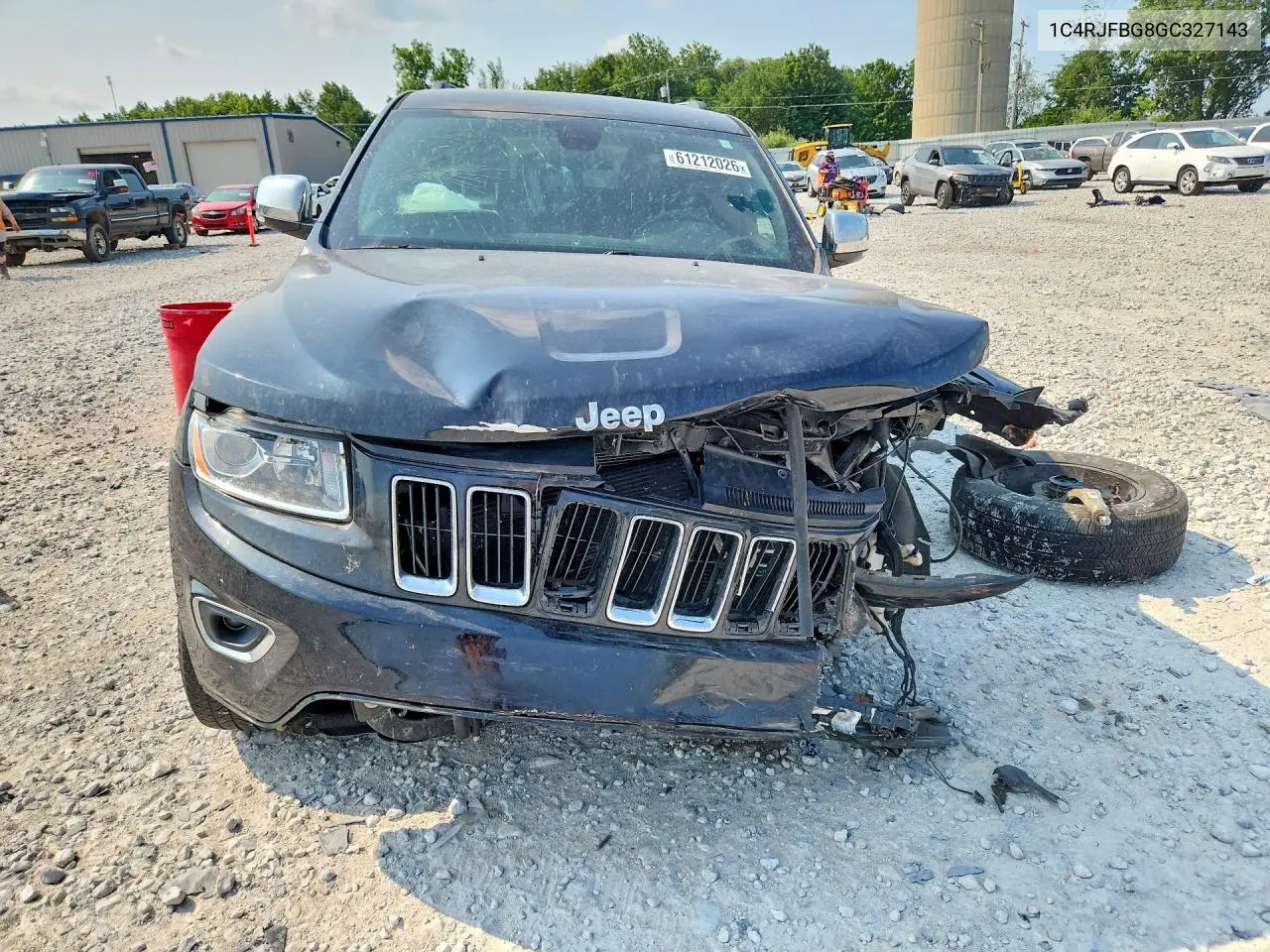 2016 Jeep Grand Cherokee Limited VIN: 1C4RJFBG8GC327143 Lot: 61212026