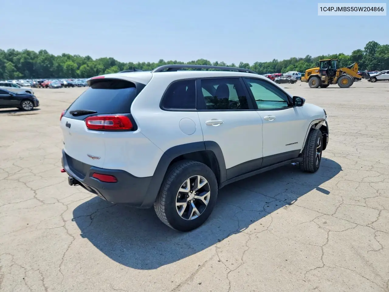 2016 Jeep Cherokee Trailhawk VIN: 1C4PJMBS5GW204866 Lot: 61393586