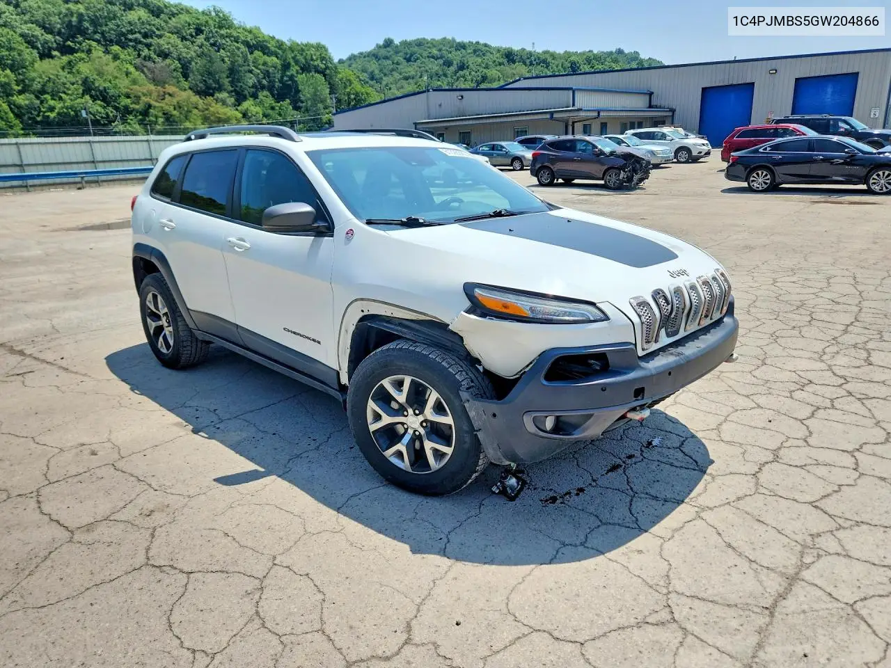 2016 Jeep Cherokee Trailhawk VIN: 1C4PJMBS5GW204866 Lot: 61393586