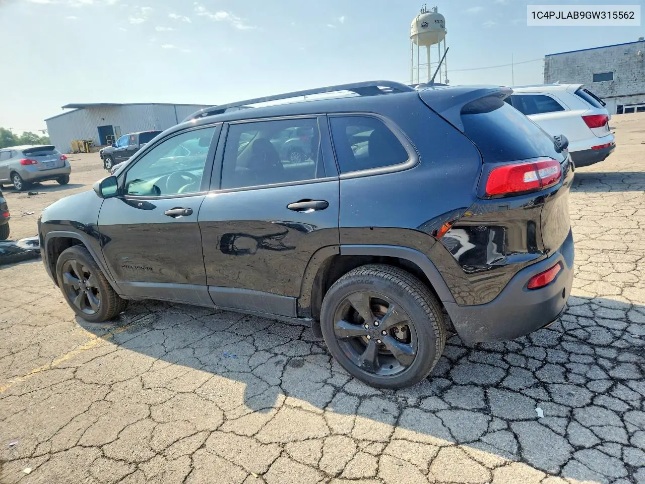 2016 Jeep Cherokee Sport VIN: 1C4PJLAB9GW315562 Lot: 61865806