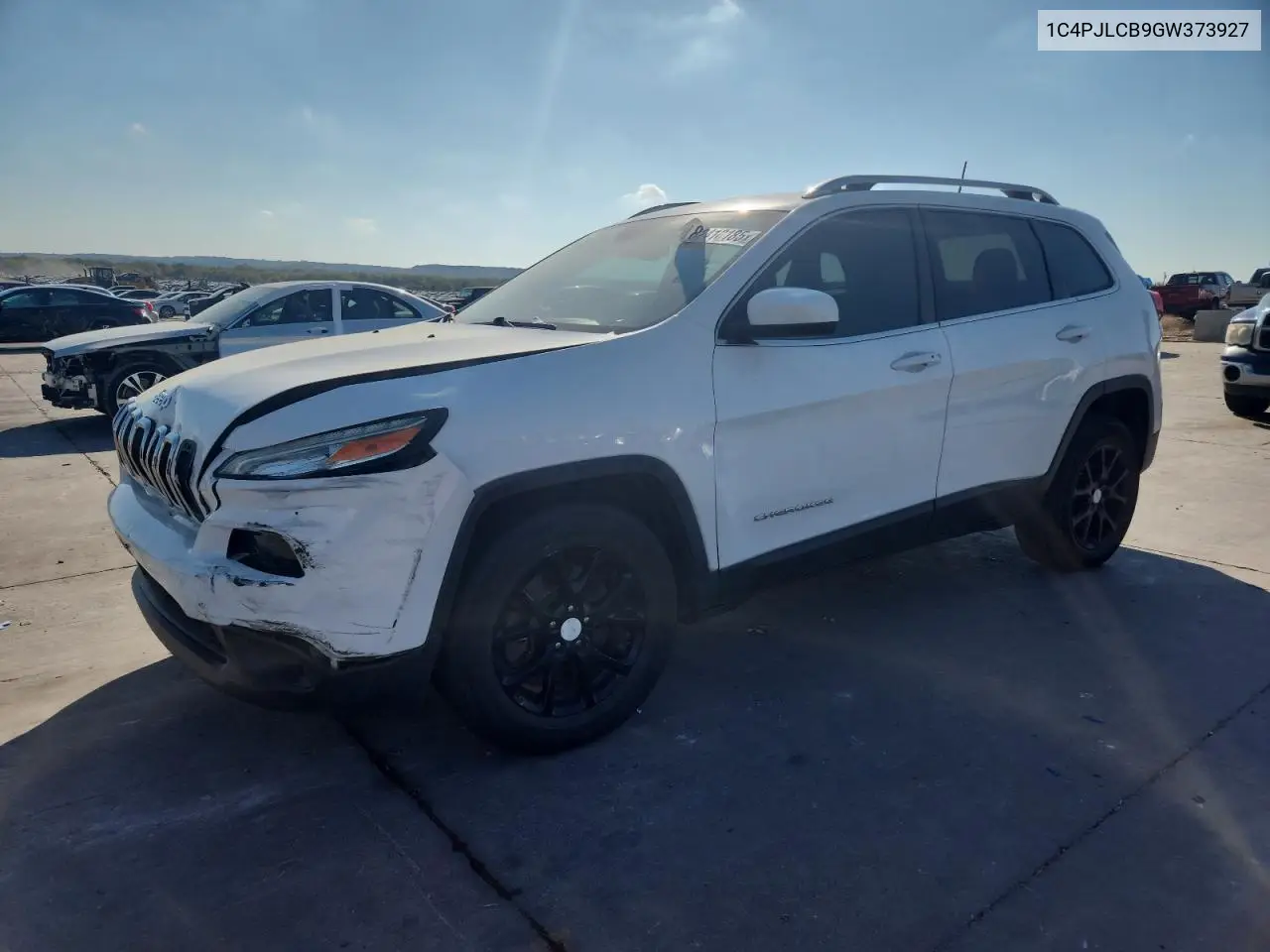 2016 Jeep Cherokee Latitude VIN: 1C4PJLCB9GW373927 Lot: 82410185