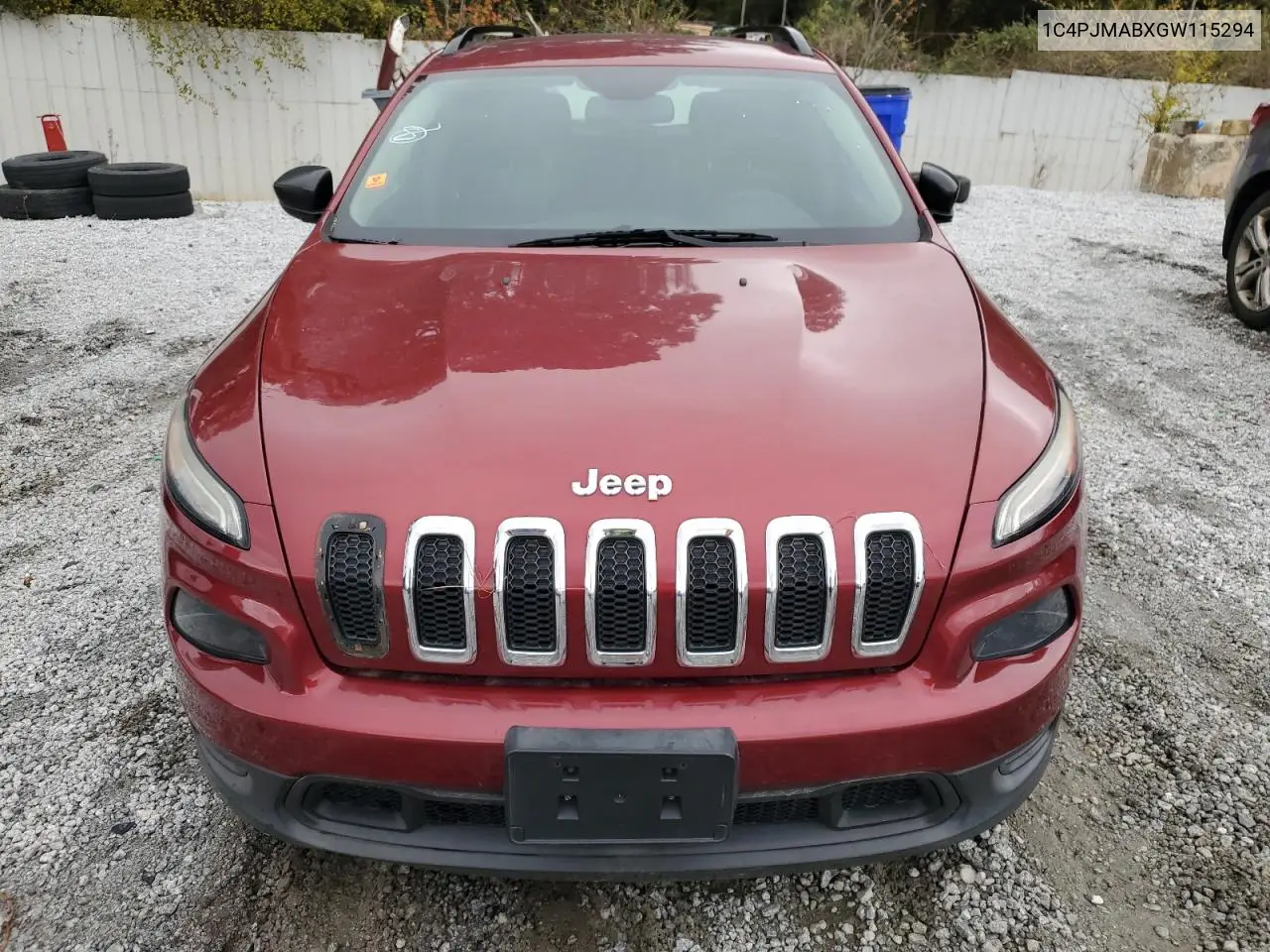 1C4PJMABXGW115294 2016 Jeep Cherokee Sport