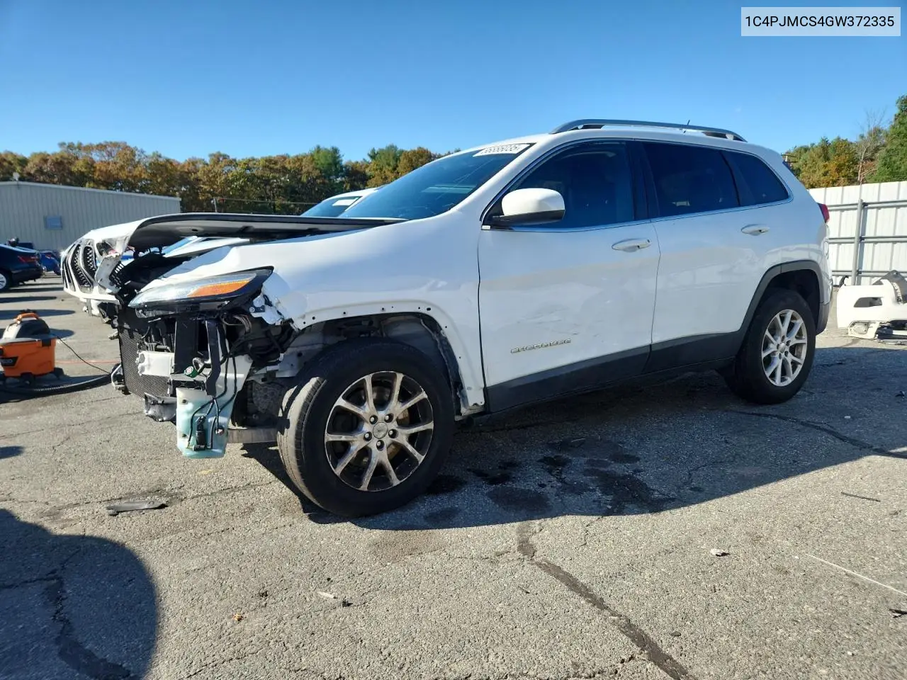 1C4PJMCS4GW372335 2016 Jeep Cherokee Latitude